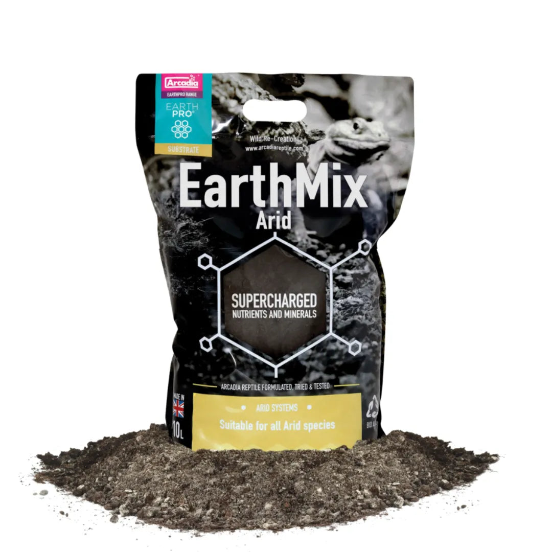 Arcadia Earthmix Arid - Terreau pour terrarium aride planté