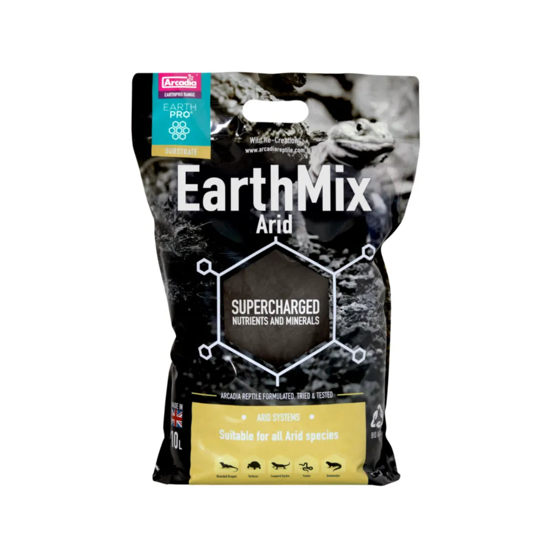 Arcadia Earthmix Arid - Terreau pour terrarium aride planté