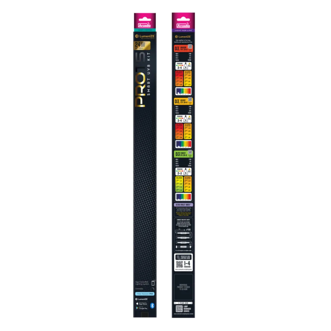 Rampe Arcadia connectée "LumenIZE Pro T5 UVB D3 6%"