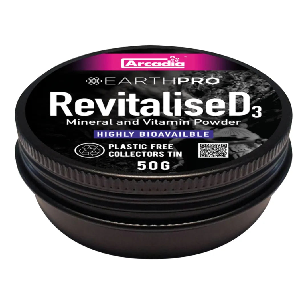 EarthPro RevitaliseD3 Calcium et Vitamines avec D3 - 50 g