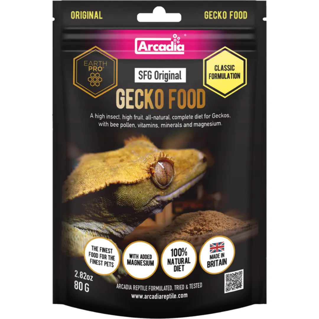 Nourriture pour Gecko frugivores Arcadia "StickyFoot Gold Original"