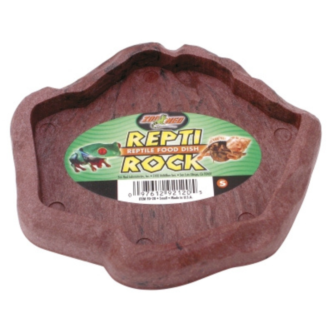 Zoo Med Repti Rock Food Dish- Petit modèle