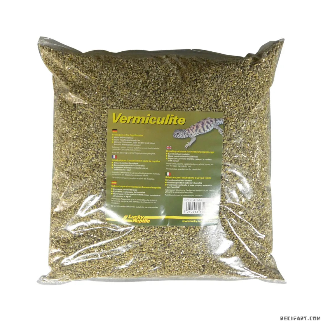 Vermiculite pour incubation des oeufs de reptiles
