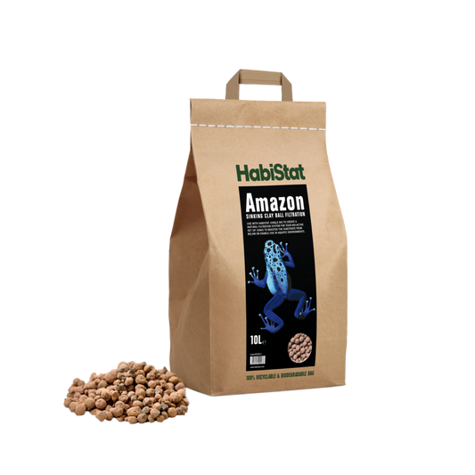 HabiStat billes d'argile Amazon "SINKING CLAY BALL FILTRATION"