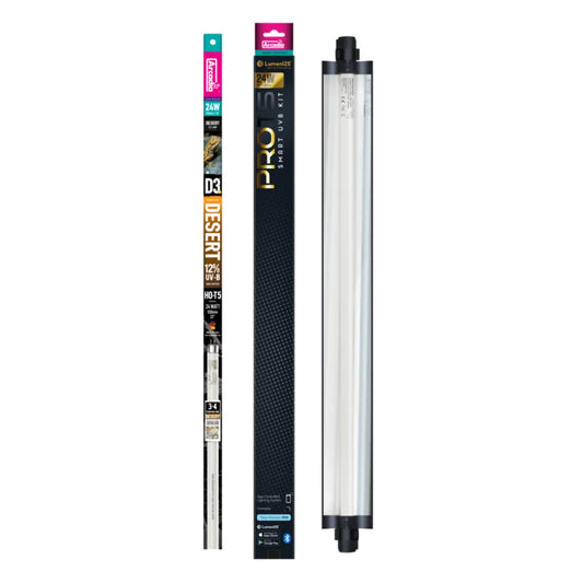 Rampe Arcadia connectée "LumenIZE Pro T5 UVB D3+ 12%"