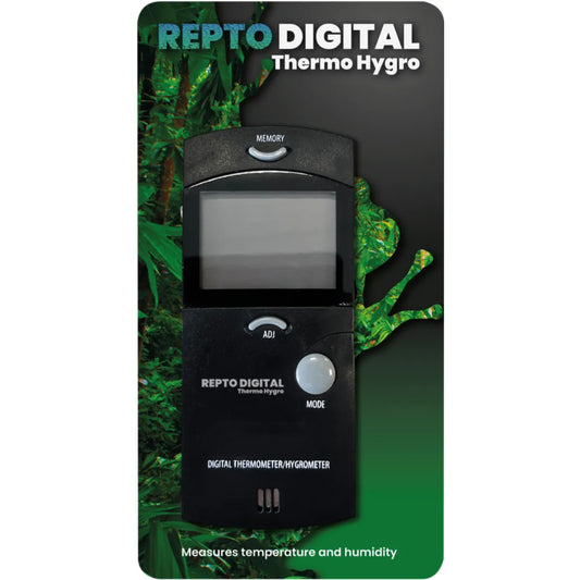 Thermomètre Hygromètre Digital "Repto Thermo Hygrometer Digital"