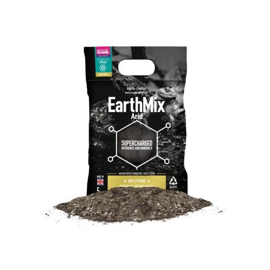 Arcadia Earthmix Arid - Terreau pour terrarium aride planté