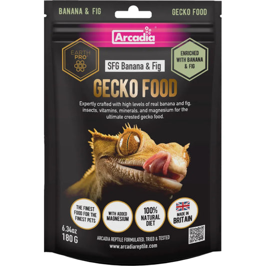 Nourriture pour Gecko goût Banane et Figue Arcadia "StickyFoot Gold"