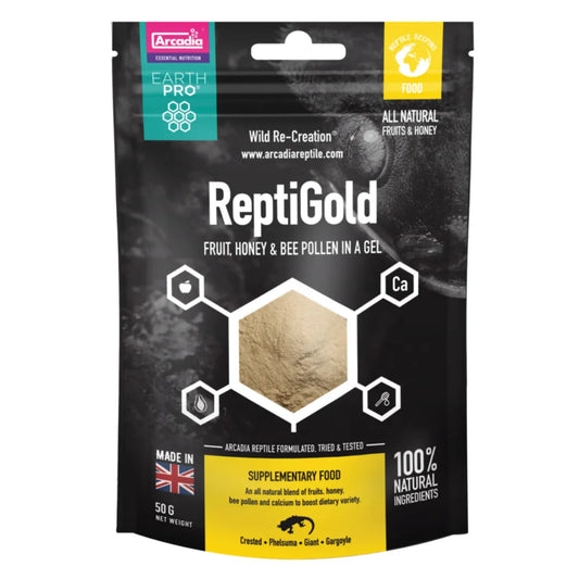 Gelée de fruits pour Gecko Arcadia "JellyPot Repti Gold"
