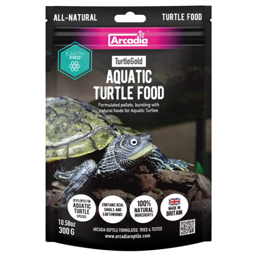 Granulés pour Tortues aquatiques Arcadia 'Earth Pro Turtle Gold' 300gr