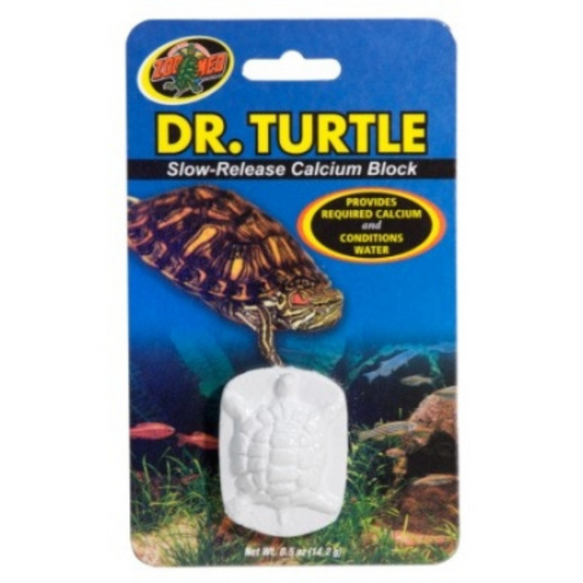 Zoo Med Dr Turtle - Bloc de calcium soluble pour tortue aquatique