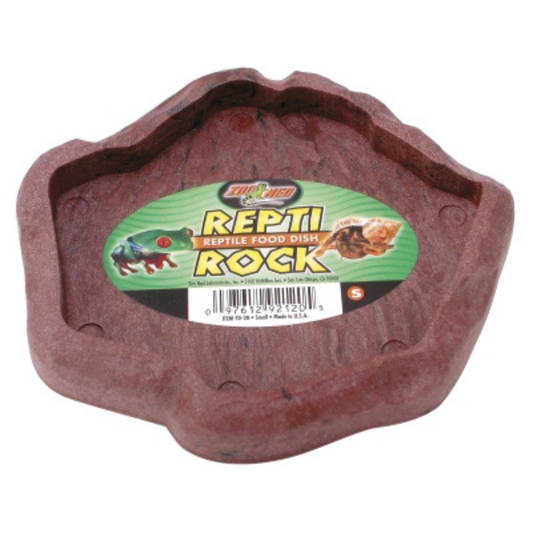 Zoo Med Repti Rock Food Dish- Petit modèle